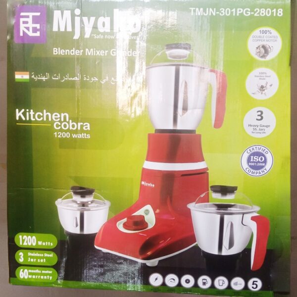 Mjyako Kitchen Cobra Mixer Grinder