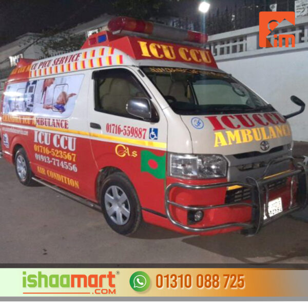 Ambulance Car Sticker Branding in Bangladesh