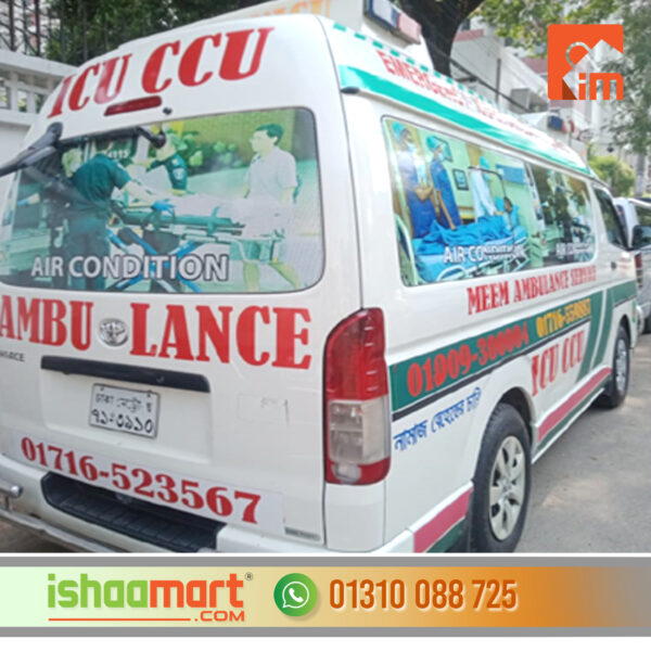 Ambulance Sticker Branding in Dhaka Bangladesh