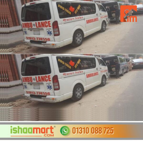 Ambulance Sticker Design 2024