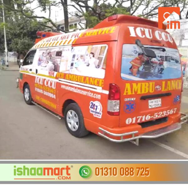 Ambulance Sticker Design in Bangladesh