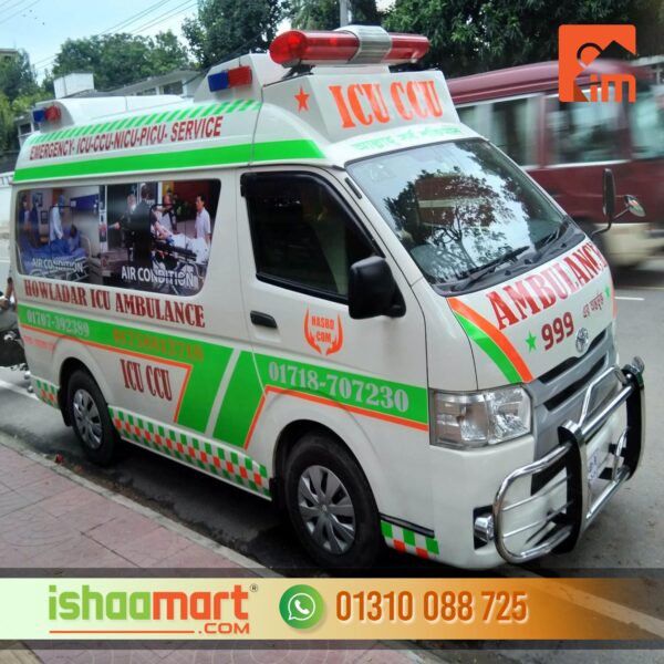 Ambulance Car Sticker Branding & Cover Van Branding