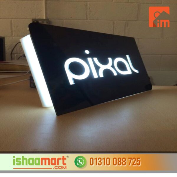 Acp off-cut Acrylic Letter and LED Lighting Signboard in Dhaka