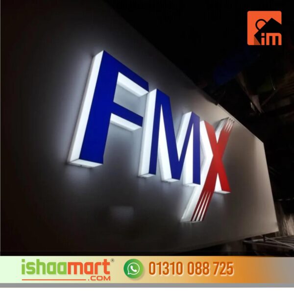 3D Channel Letters Backlit LED Signage