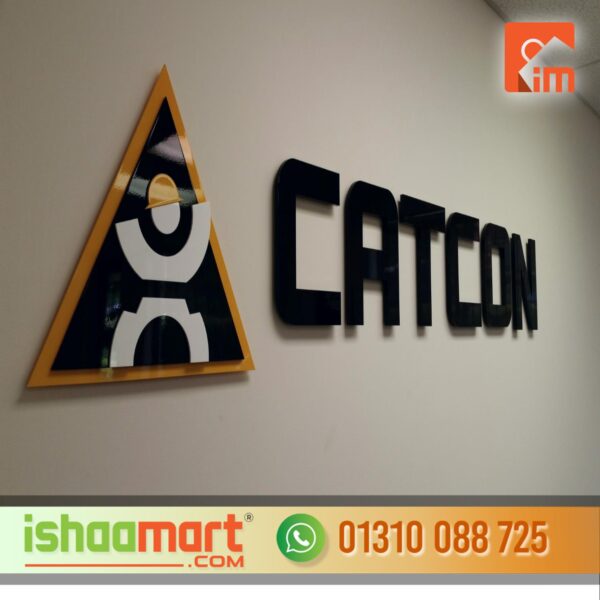 Office Reception 3D Channel Letters Sign Age in Dhaka