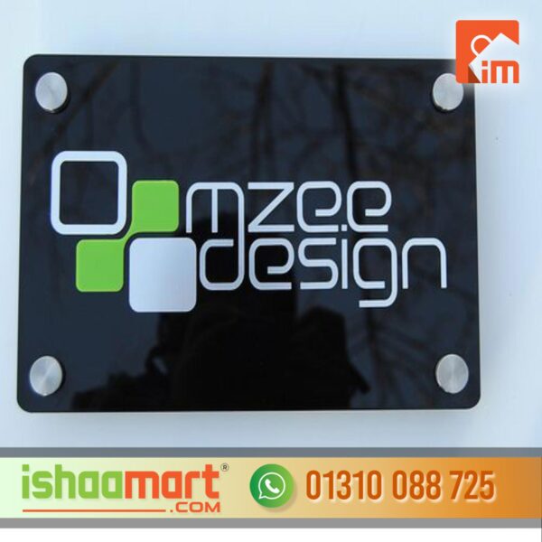 Glass top 3d letter sign board Supplier company in Dhaka BD