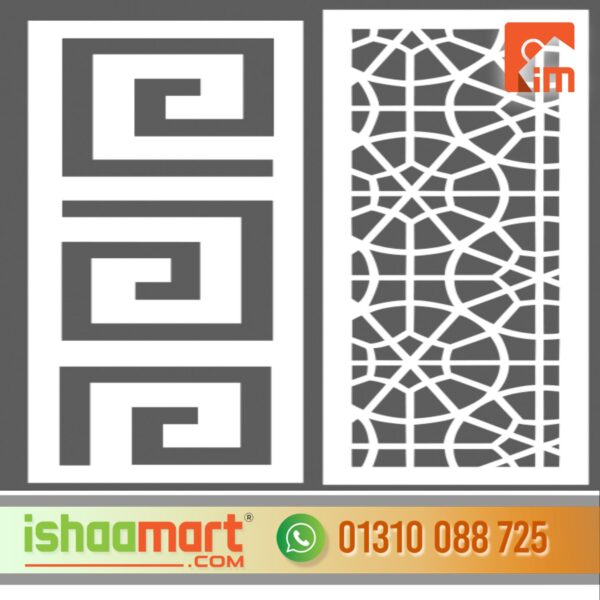 CNC Jali Cutting Board & PVC Jali Cutting in Dhaka