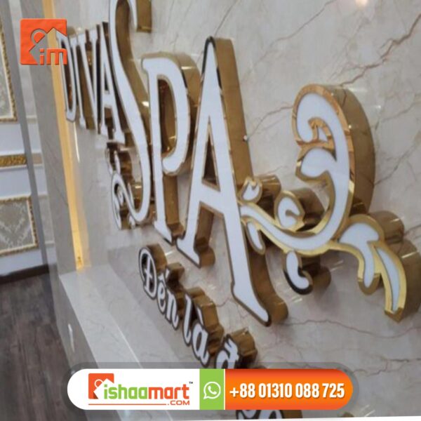 3D Acrylic Letter Signage Design