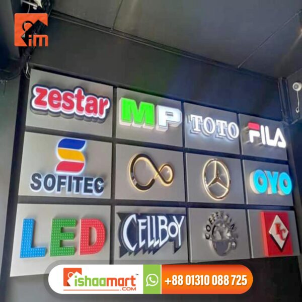 Lighting Signboard Company in Dhaka Bangladesh