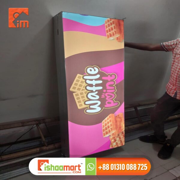 Aluminum profile box & Digital printing Pena lighting Signboard