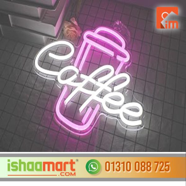 neon sign board