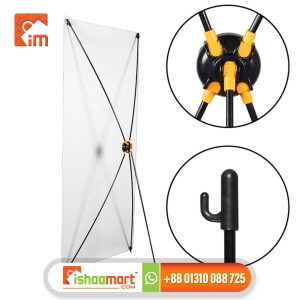 X-Banner Stand 5fit by 2fit banner stand