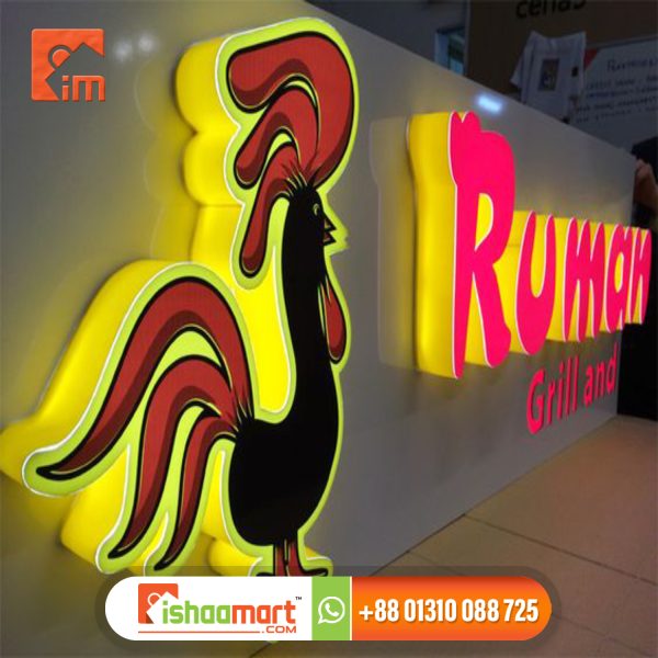 3D Acrylic High Letter LED Sign Board