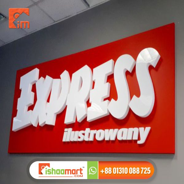 3D Led Letter Lighting Sign Board