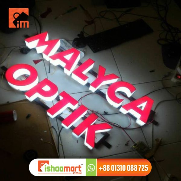 3D Led Front Lit Channel Letters