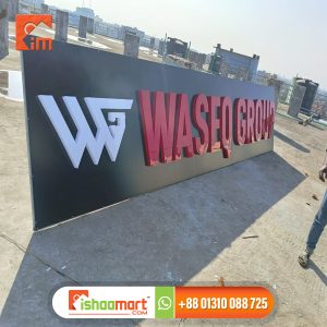3D Letter Sign Board Acrylic Led Signage