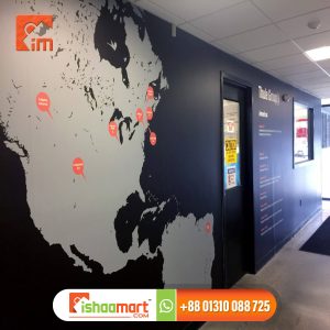 Office Decoration  Wall Stickers Design  in Bangladesh